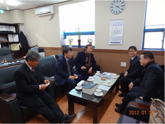 北京市百瑞（济南）律师事务所主任合伙人孙志新、张玉印赴韩国考察
